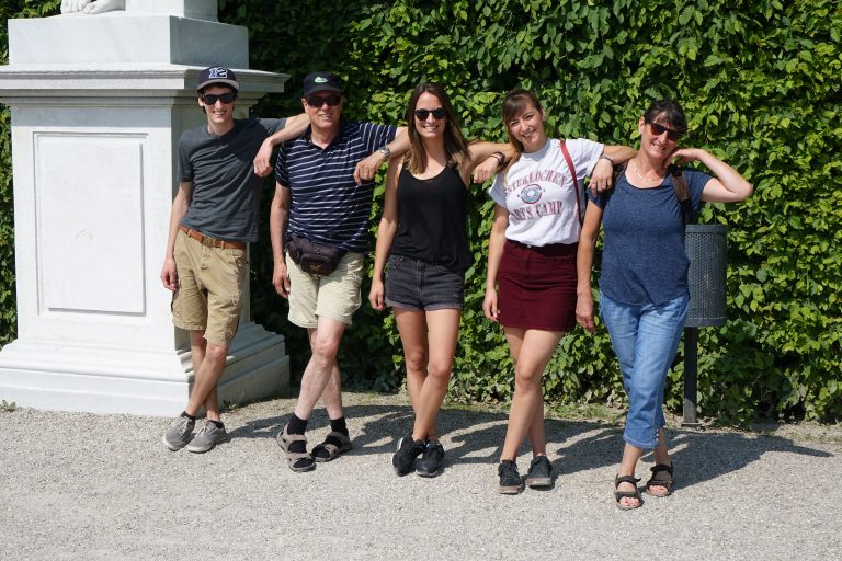 Mario Cortesi mit Familie